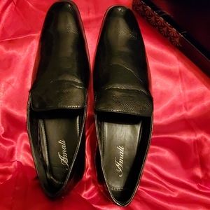 Men's Shiny Black Dress shoes